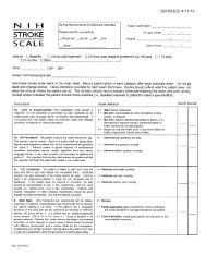 Nih Stroke Scale Quick Guide - array nih stroke scale booklet ninds rh yumpu com